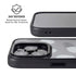 Black and White Pineapples iPhone 16 Pro Max Kickstand Case