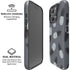 Black and White Pineapples iPhone 16 Pro Max Magsafe Impact Case