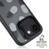 Black and White Pineapples iPhone 16e Kickstand Case