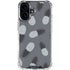 Black and White Pineapples iPhone 17 Clear Case