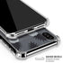Black and White Pineapples iPhone X/XS Clear Case