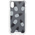 Black and White Pineapples iPhone XS Clear Case