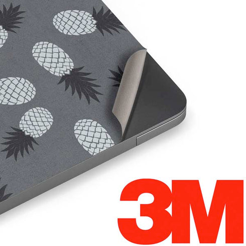 Black and White Pineapples Apple MacBook Air Skin