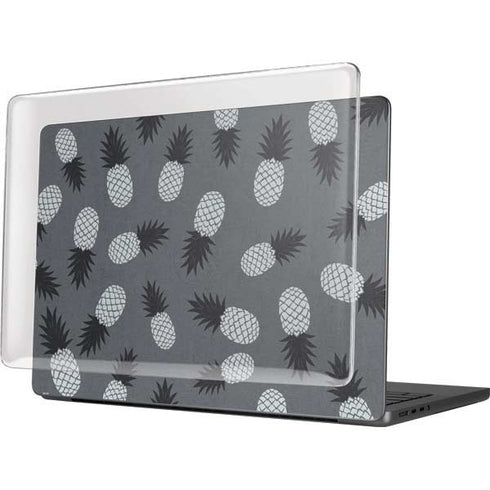 Black and White Pineapples MacBook Pro 14in (2021-24) Case plus Skin