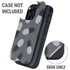 Black and White Pineapples Otterbox Defender iPhone Skin
