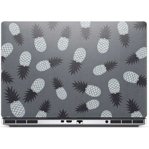 Black and White Pineapples Dell Precision Skin