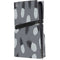Black and White Pineapples PS5 Pro Disk Console Skin