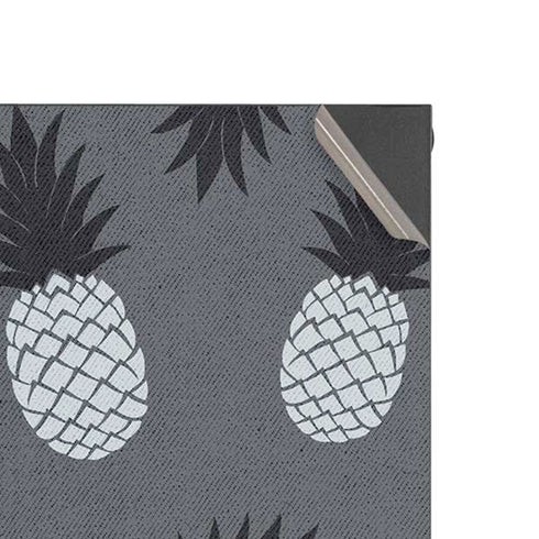 Black and White Pineapples XBox Series X Digital Edition Console Skin