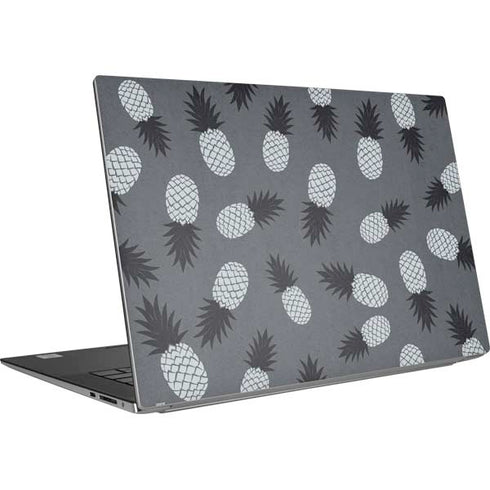 Black and White Pineapples Dell XPS Skin