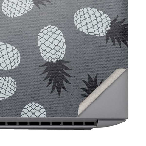 Black and White Pineapples HP ZBook Fury 16 G10 Skin