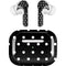 Black and White Polka Dots AirPods Skins