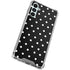 Black and White Polka Dots Gabb Phone 4 Clear Case