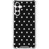 Black and White Polka Dots Galaxy A16 5G Clear Case