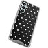 Black and White Polka Dots Galaxy A16 5G Clear Case