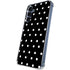 Black and White Polka Dots Galaxy A35 5G Clear Case