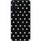 Black and White Polka Dots Galaxy A35 5G Skin