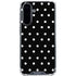 Black and White Polka Dots Galaxy A36 5G Clear Case