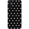 Black and White Polka Dots Galaxy A55 5G Skin