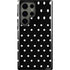 Black and White Polka Dots Galaxy S23 Ultra Pro Case