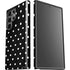 Black and White Polka Dots Galaxy S23 Ultra Pro Case