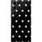 Black and White Polka Dots Galaxy Skins