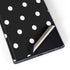 Black and White Polka Dots Galaxy Skins