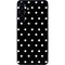Black and White Polka Dots Galaxy S25 Plus Skin