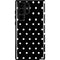 Black and White Polka Dots Galaxy Cases