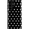 Black and White Polka Dots Galaxy S25 Ultra Impact Case