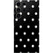 Black and White Polka Dots Galaxy S24 Ultra Skin