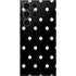 Black and White Polka Dots Galaxy S24 Ultra Skin