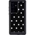 Black and White Polka Dots Galaxy S24 Ultra Waterproof Case