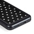 Black and White Polka Dots Galaxy S24 Waterproof Case
