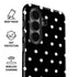 Black and White Polka Dots Galaxy S26 Impact Case