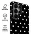 Black and White Polka Dots Galaxy S26 Ultra Impact Case