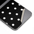 Black and White Polka Dots Galaxy Z Flip6 Skin