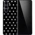 Black and White Polka Dots Galaxy Z Fold5 5G Skin