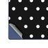 Black and White Polka Dots Galaxy Z Fold6 Skin