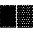 Black and White Polka Dots iPad Skins