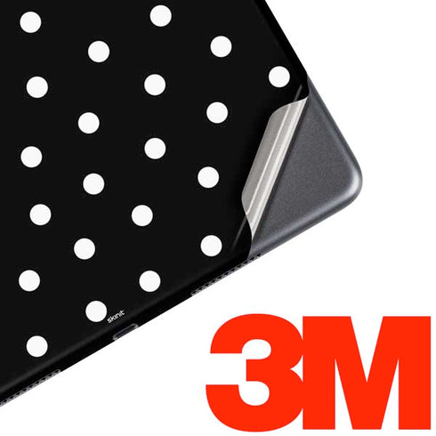 Black and White Polka Dots iPad Skins