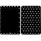 Black and White Polka Dots Apple iPad Skin