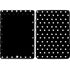 Black and White Polka Dots Apple iPad Skin