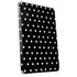 Black and White Polka Dots Apple iPad Skin