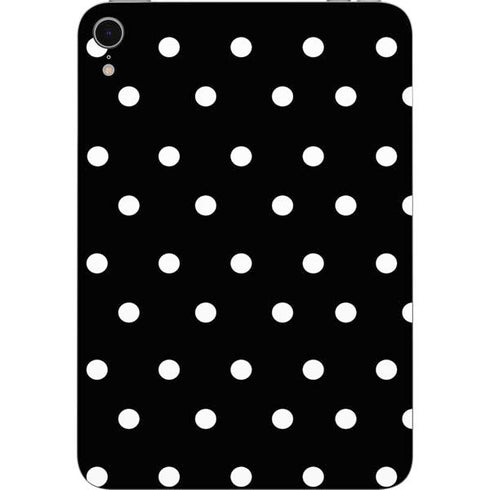 Black and White Polka Dots Apple iPad Mini Skin
