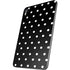 Black and White Polka Dots Apple iPad Mini Skin