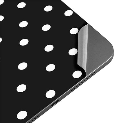 Black and White Polka Dots Apple iPad Mini Skin