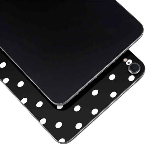 Black and White Polka Dots Apple iPad Mini Skin
