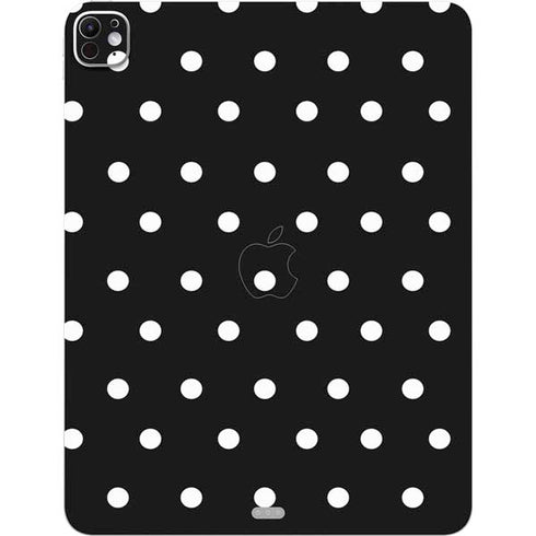 Black and White Polka Dots iPad Pro 13in M4 (2024) Skin