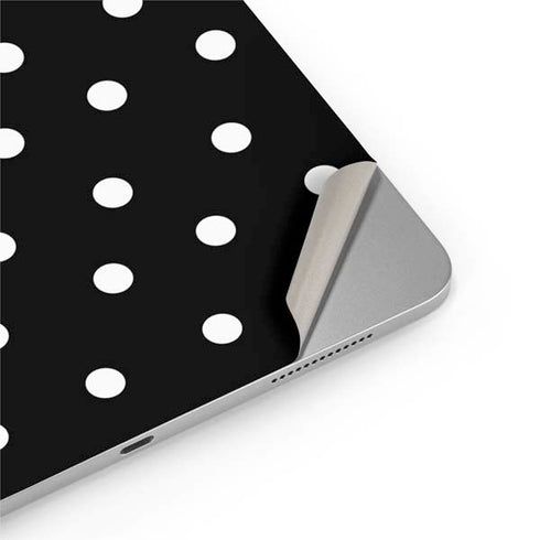 Black and White Polka Dots iPad Pro 13in M4 (2024) Skin
