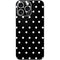 Black and White Polka Dots iPhone 16 Pro Max Skin